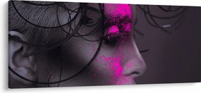 Egy nő képe (120x50 cm)