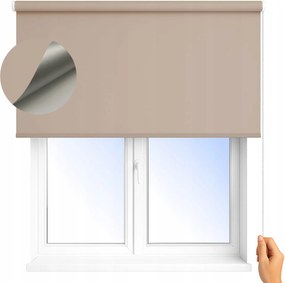 Mgr Hőszigetelő Fali Roló, 25 mm-es tengellyel, 100%-os fényzárás, méret: 185x160 cm