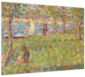 Kép - Georges Seurat, Study for "La Grande Jatte", reprodukciók (70x50 cm)