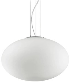 Ideal Lux - Csillár zsinóron CANDY 1xE27/42W/230V átm. 40 cm fehér