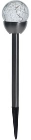 ProGarden napelemes LED lámpa készlet 6 x 36 cm, 5 db, rozsdamentes acél, üveg