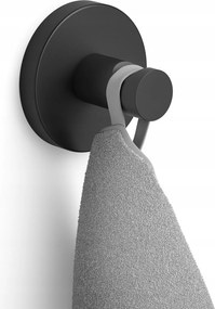 Zack Scala fürdőszobai törölközőtartó fekete