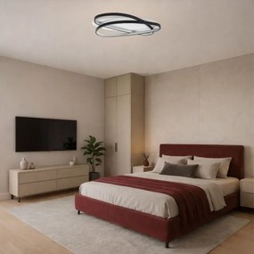 Rabalux 71470 - LED dimmelhető mennyezeti lámpa BRANTIEL LED/57W/230V 3000-6000K 53x38 cm+távirányító