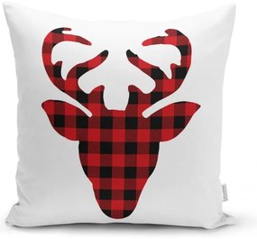 Tartan 4 db karácsonyi párnahuzat és asztali futó szett - Minimalist Cushion Covers