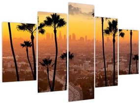 Kép - Los Angeles panorámája (150x105 cm)