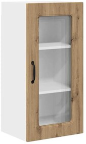 Fali konyhaszekrény 2 pcs Artisan tölgy 40 x 31 x 80 cm Faanyag