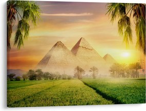 Kép - piramisok (70x50 cm)