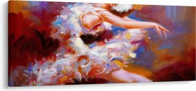 Kép - Balerina, festmény (120x50 cm)
