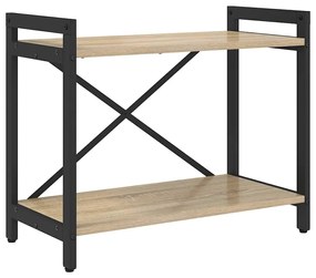 Könyvszekrény sonoma tölgy 60 x 30 x 48.5 cm Faanyag