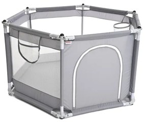 Játékkarám 120 cm szürke