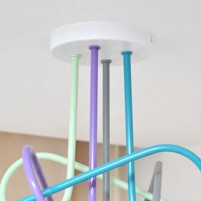 LED mennyezeti lámpa OXFORD 4xE27/10W/230V