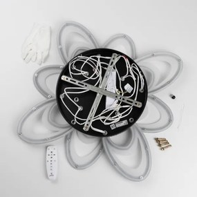 Brilagi - LED Dimmelhető felületre szerelhető csillár TWIST LED/125W/230V 3000-6500K + távirányító