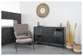 Világosszürke füles fotel Glasgow – House Nordic