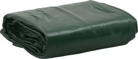 vidaXL zöld ponyva Ø 2,8 m 650 g/m²