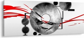 Absztrakt kép (120x50 cm)