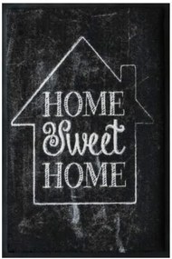 Elegáns prémium lábtörlő - home sweet home (Válassz méretet: 60*40 cm)