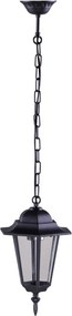 KAJA K-5009H CZARNY STANDARD Fekete Színű Kültéri Függeszték 1xE27 15W IP44