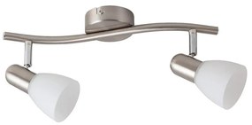 Rabalux 6302 - Spotlámpa SOMA 2xE14/40W/230V 6302