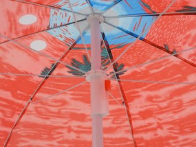 Napernyő PALM BEACH 180 cm, piros