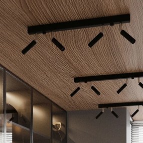 Spotlámpa EYETECH 4xG9/12W/230V fekete