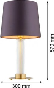 Argon HAMPTON 8543 Asztali lámpa 1x15W/E27 IP20