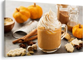 Kép - Tök latté (90x60 cm)