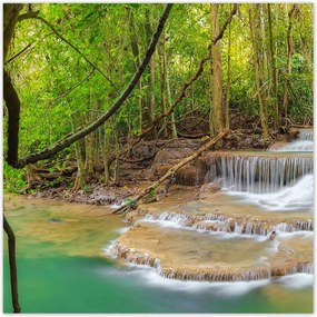 Poszterek 70x70 Tájkép Vízesés