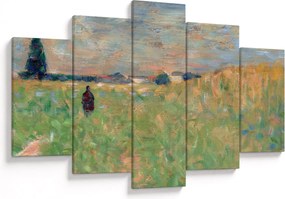 Kép - Georges Seurat, A Summer Landscape, reprodukciók (150x105 cm)