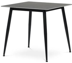 Étkezőasztal 80×80 cm, Kerámia Márvány. HT-398M GREY