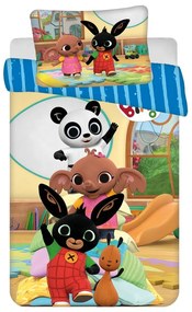 Pamut gyerek ágyneműhuzat babaágyhoz 100x135 cm Bing Bunny "Tower" – Jerry Fabrics