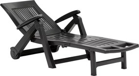 ZIRCONE kerti nyugágy, 72×195×101 cm, antracit I.P.A.E-Progarden