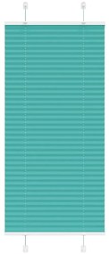 pliszírozott redőny Benzinzöld 55x150 cm szövetszélesség