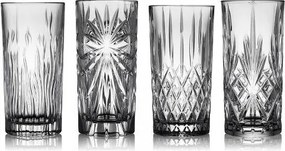 Lyngby Cocktail Bar Kristály Pohár Long Drinks 360 ml 4 db