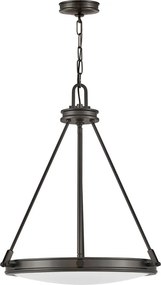 ELSTEAD HK-COLLIER-P-BX COLLIER Glamour Függesztett Lámpa Fekete, Opál E14 IP20