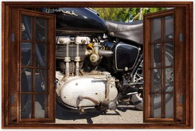 Poszterek 90x60 Junak Antik motorkerékpár