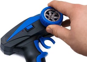 Procart Rock Rover 4WD távirányítós autó, szárazon, vízen és hóban, 1:12 méretarány, 4 kerék meghajtásos, kék színű