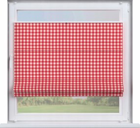 Dekoria Római Szicília pliszírozott roló 100x170 piros árnyalatok