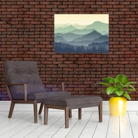 Kép - Forest Mountain (70x50 cm)