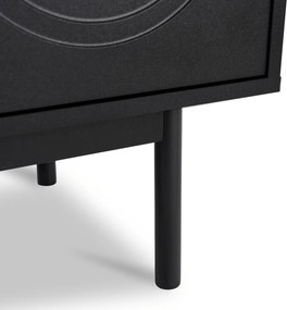 Szafka RTV MARLEN 155 cm Czarna