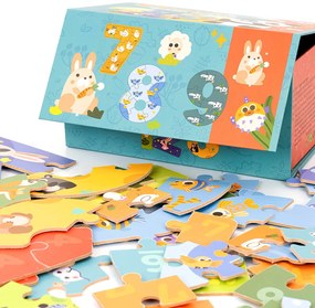 Fa puzzle számokkal
