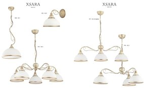 Jupiter 1173 - XS K - Fali lámpa XSARA 1xE27/60W/230V