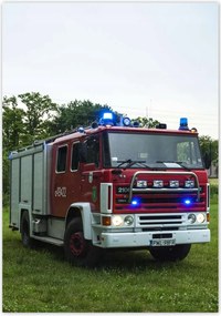 Poszterek 70x100 Tűzoltóautó