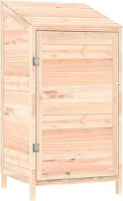 vidaXL tömör fenyőfa kerti fészer 55 x 52 x 112 cm