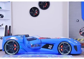 Autós gyerekágy Mnv3 - Blue