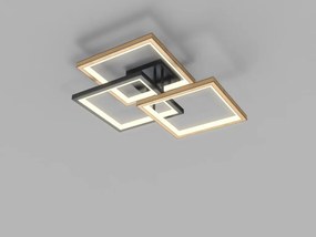 AVIANO LIGHTING 9022-306S MATERA Modern LED Mennyezeti Lámpa Fekete, Faipari LED IP20