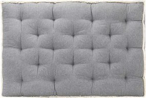 vidaXL antracitszürke raklapkanapé-párna 120 x 80 x 10 cm