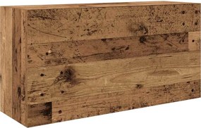 vidaXL antik fa színű szerelt fa fali fürdőszobaszekrény 80x25x40 cm