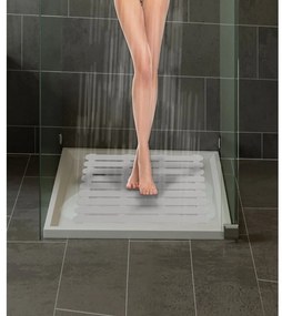 Bézs műanyag fürdőszobai kilépő 50x80 cm – Wenko