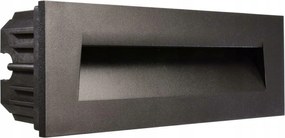 Light Impressions Deko-Light takaró, fekete, lekerekített, Light Base III kültéri lámpatesthez