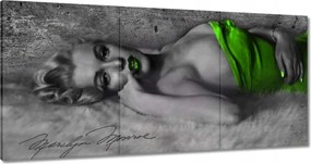 Festmények 120x60 Lime Marilyn Monroe